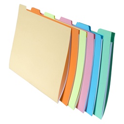 [61600] SET 6 CARTELLINE C/TACCA PER CARTELLE SOSP. CASSETTO NATURE FUTURE