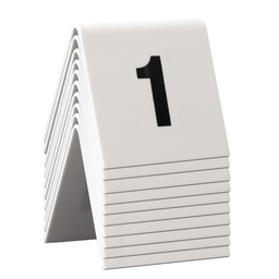 [74552] SET da 1 a 10 NUMERI PER I TAVOLI Securit