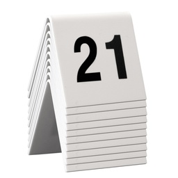 [74554] SET da 21 a 30 NUMERI PER I TAVOLI Securit