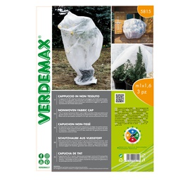 [93392] Set da 3 pz cappuccio di protezione per piante in TNT 17g 1x1,6 m