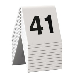 [74556] SET da 41 a 50 NUMERI PER I TAVOLI Securit
