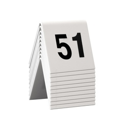 [74557] SET da 51 a 60 NUMERI PER I TAVOLI Securit