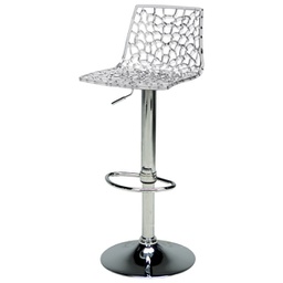 [97484] Sgabello Spider Gas in policarbonato trasparente Grandsoleil