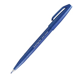 [94276] Sign Pen Brush blu Pentel