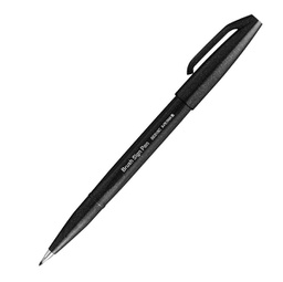 [92557] Sign Pen Brush nero Pentel