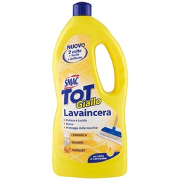 [67540] SMAC TOT GIALLO LAVAINCERA PAVIMENTI 1 LITRO