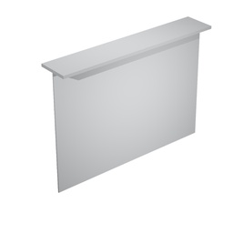 [76805] SOPRALZO RECEPTION per SCRIVANIE da 160cm GRIGIO - EASY