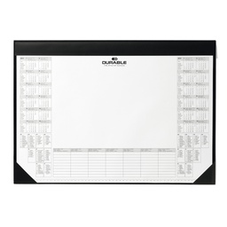 [65197] SOTTOMANO CON 25FG C/CALENDARIO BIANNUALE 59x42cm DURABLE