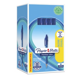 [77128] Special pack 30+ 6 penna sfera scatto FLEXGRIP ULTRA 1.0 blu PAPERMATE