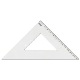 [34893] SQUADRA PROFIL ALLUMINIO 45  35CM ARDA