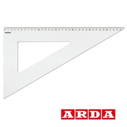 [34894] SQUADRA PROFIL ALLUMINIO 60  35CM ARDA