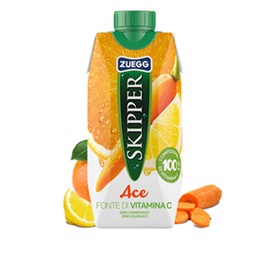 [83722] Succo Skipper gusto ACE BRICK 330ml Zuegg