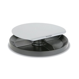 [50308] Supporto monitor Spin2 con portacessori - grigio - monitor max 18kg- Kensington