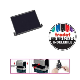 [33605] TAMPONE INCHIOSTRO TRODAT PRINTY 6/4927 NERO