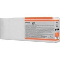 [EPST636A00] TANICA INCHIOSTRO A PIGMENTI ARANCIO EPSON ULTRACHROME HDR(700ML.