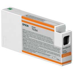 [EPST636A00] TANICA INCHIOSTRO A PIGMENTI ARANCIO EPSON ULTRACHROME HDR(700ML.