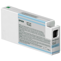 [EPST636500] TANICA INCHIOSTRO A PIGMENTI CIANO-CHIARO EPSON ULTRACHROME HDR(700ML.