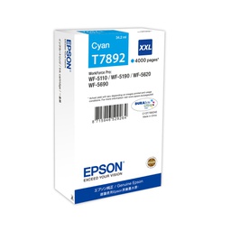 [EPST789240] TANICA INCHIOSTRO A PIGMENTI CIANO EPSON DURABRITE ULTRA SERIE T789 XXL