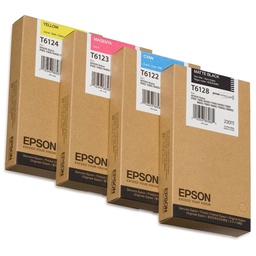 [EPST612200] TANICA INCHIOSTRO A PIGMENTI CIANO EPSON ULTRACHROME (220ML.