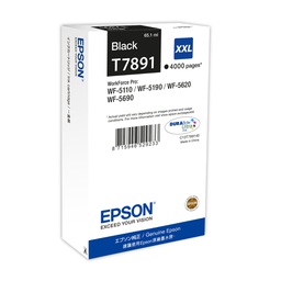 [EPST789140] TANICA INCHIOSTRO A PIGMENTI NERO EPSON DURABRITE ULTRA SERIE T789 XXL