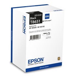 [EPST865140] TANICA INCHIOSTRO A PIGMENTI NERO EPSON DURABRITE ULTRA SERIE ULTRA T8651 XXL