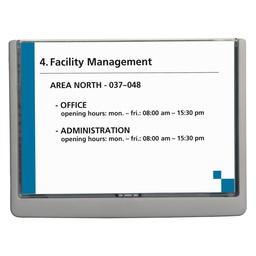 [67865] TARGA FUORI PORTA CLICK SIGN 210x149MM (A5 DURABLE