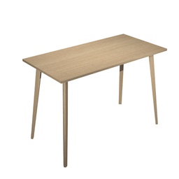 [92491] Tavolo alto 160x80xH105cm Rovere/Rovere Woody