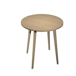[92497] Tavolo alto tondo D100xH105cm Rovere/Rovere Woody