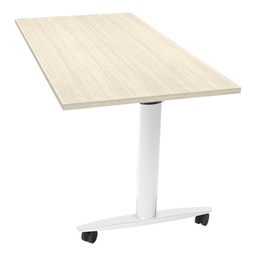[82896] Tavolo multifunzione c/ruote 160x80xH73,7cm Rovere - Taxi