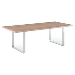[74334] TAVOLO RIUNIONI 220x100cm CILIEGIO AR.- PRESTIGE METAL