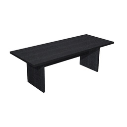 [74331] TAVOLO RIUNIONI 220x100cm NERO VEN. - PRESTIGE