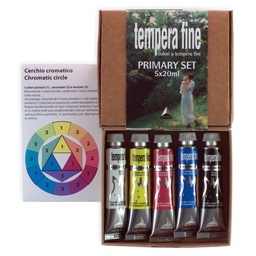 [82103] Tempera Fine Primary Set 5 tubetti da 20ml Maimeri
