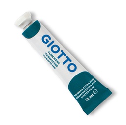 [51222] TEMPERA GIOTTO TUBO 4 (12ML TURCHESE 18