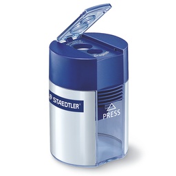 [88895] Temperamatite 2 fori c/contenitore per matite grafite Noris Staedtler