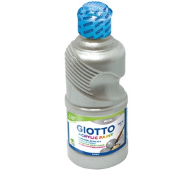[64468] TEMPERA PRONTA ACRILICA GIOTTO 250ML ARGENTO