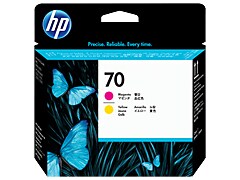 [HPC9406A] TESTINA DI STAMPA HP 70, MAGENTA E GIALLO