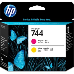 [HPF9J87A] TESTINA DI STAMPA MAGENTA /GIALLO DESIGNJET HP 744