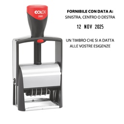 [48009] Timbro CLASSIC LINE DATARIO 2660 37x58mm 7righe autoinchiostrante COLOP
