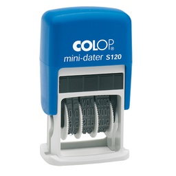 [80473] Timbro mini datario S120 3,8mm autoinchiostrante COLOP