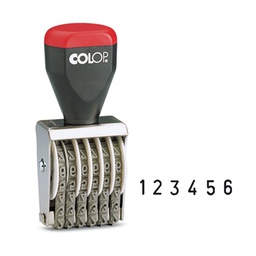 [38137] TIMBRO NUMERATORE 6 COLONNE 4MM 4006 COLOP