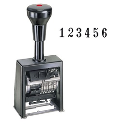 [38146] Timbro numeratore autoinchiostrante automatico B6K 6colonne 4,5mm REINER