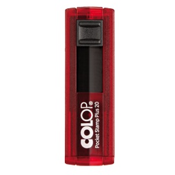 [80452] Timbro Pocket Stamp Plus 20 14x38mm 4righe autoinchiostrante rosso COLOP