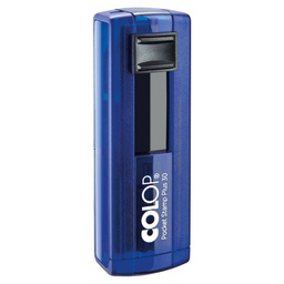 [80455] Timbro Pocket Stamp Plus 30 18x47mm 5righe autoinchiostrante blu COLOP