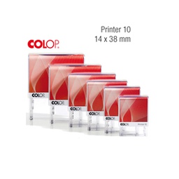 [80445] Timbro Printer 10 G7 autoinchiostrante 10x27mm 3 righe COLOP