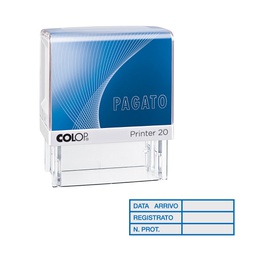 [48018] Timbro Printer 20/L G7 autoinchiostrante 14x38mm ''DATA ARRIVO...'' COLOP