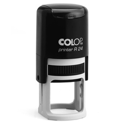 [80461] Timbro Printer R24 diametro 24mm personalizzabile autoinchiostrante COLOP