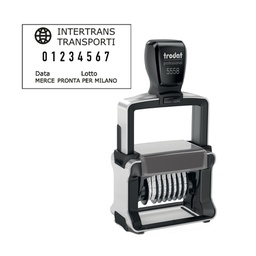 [83127] Timbro Professional 4.0 5558/PL NUMERATORE 8 colonne 5mm autoinch. TRODAT