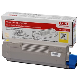 [OKIC5850Y] TONER C5850/C5950 GIALLO