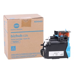 [KONA0X5453] TONER CIANO BIZHUB C25 TNP-27C