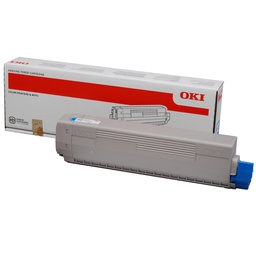[OKIC822C] TONER CIANO C822 7300pag